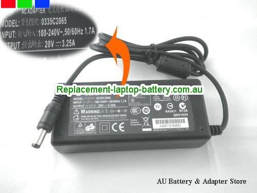  image 3 of  Original LCD 20V 3.25A 65W Laptop ac adapter 